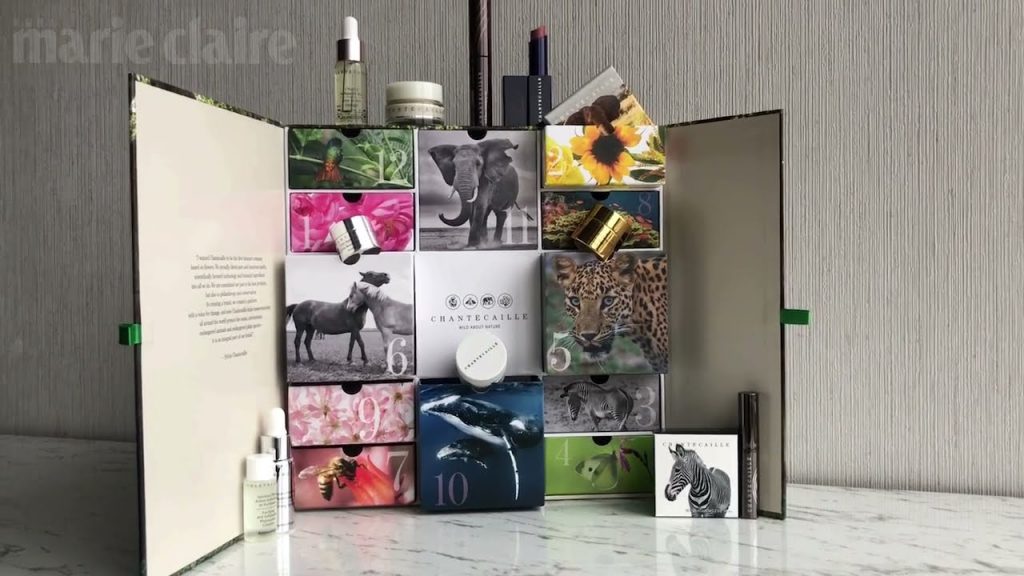 Chantecaille 香緹卡2021首度推出聖誕倒數月曆,滿滿慈善保育動物圖案超暖心