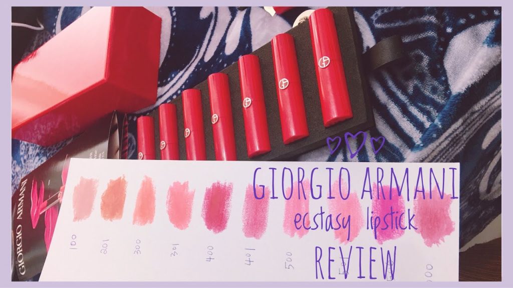 仙女關#1 Giorgio Armani奢華訂製緞光水唇膏