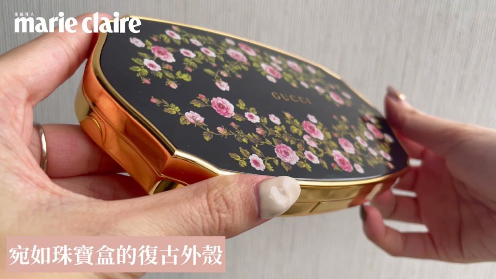 GUCCI推首款繁花漫步眼影盤!12色四季都適合、復古印花外殼⋯根本是蒐藏品