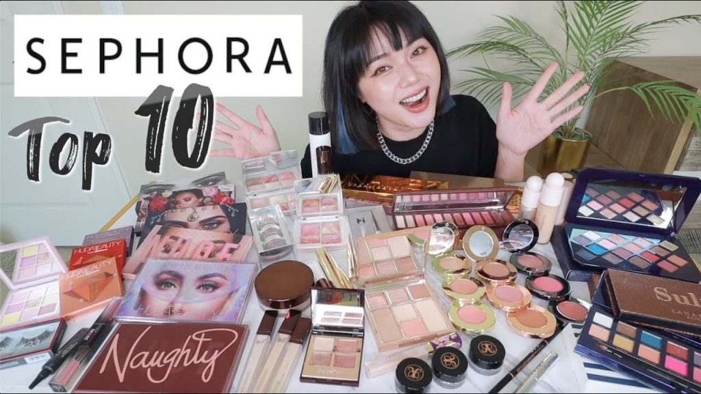 SEPHORA 必買彩妝 TOP 10 ! 歐美眼影盤、打亮、粉底液、遮瑕膏、蜜粉、液態唇彩、眉筆、眉膠、腮紅…愛用推薦