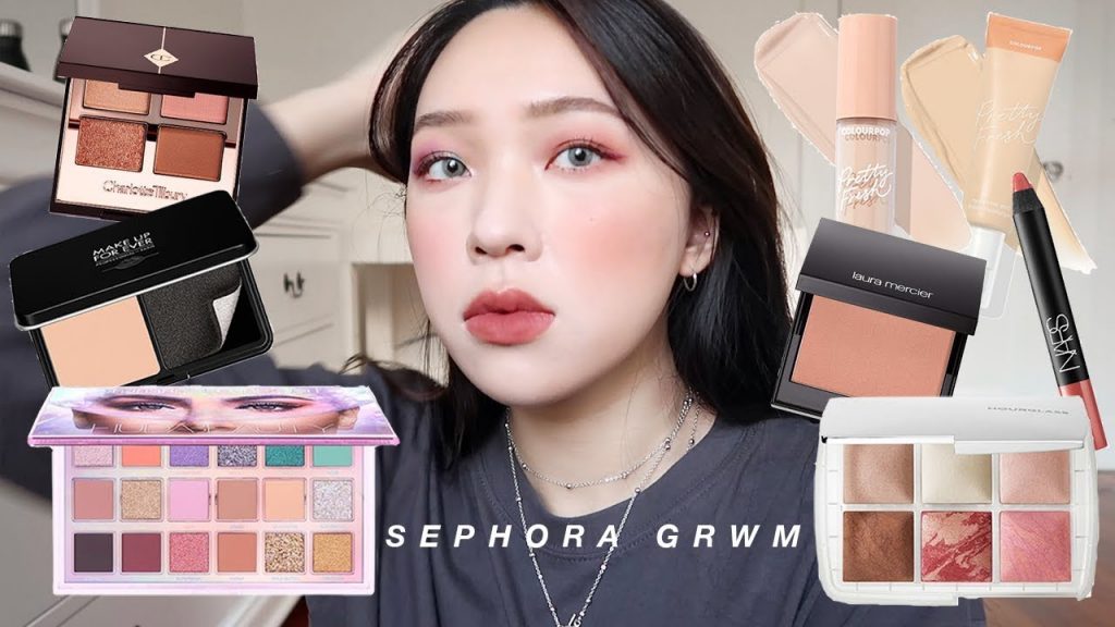 ‘GRWM’ Sephora Haul | HUDA水逆盤、Hourglass Ghost、Colourpop Pretty Fresh底妝系列| heyitsmindy
