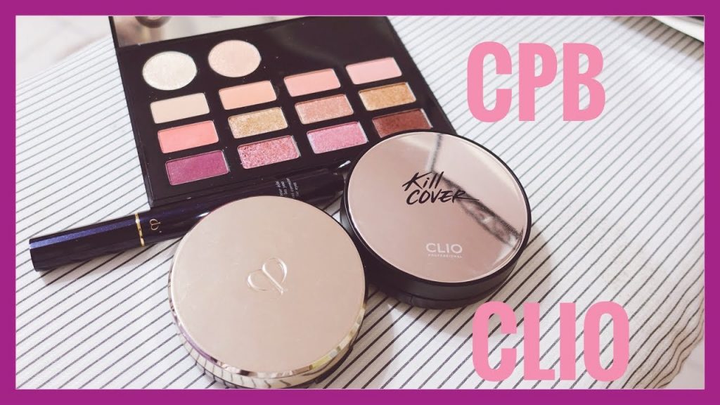 仙女關#14 開架vs專櫃『相差2200的氣墊PK』肌膚之鑰光采奢華氣墊粉霜/CLIO光感無瑕氣墊粉底(柔霧版)/肌膚之鑰 光采飾妍筆/CLIO大膽玩我14色眼影盤