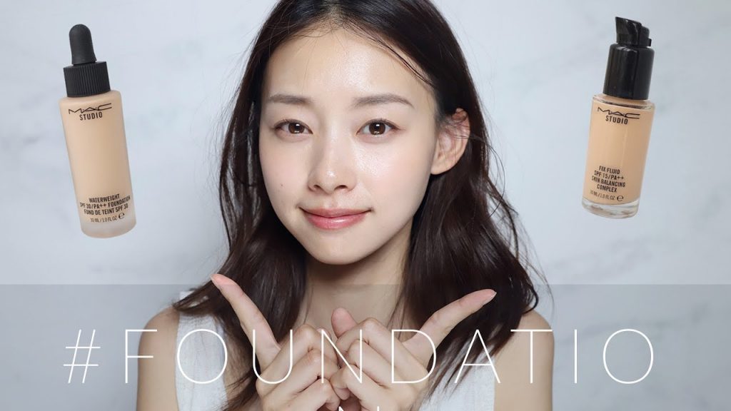 有影片有真相!M.A.C兩支粉底一起實測效果好明顯~