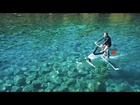 5款超酷水上運動器械☞☞☞水上"腳踏車"見過嗎? | 5 Next Level Watercrafts You Have To See