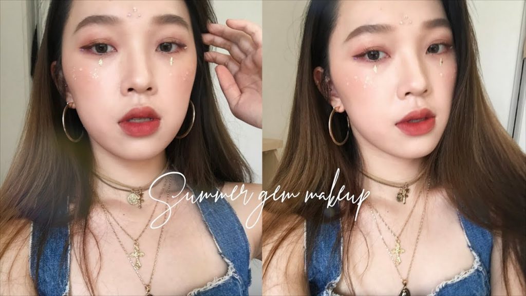 ‘GRWM’ Summer Gem Festival Makeup🌺夏日熱帶感寶石妝💎 | heyitsmindy