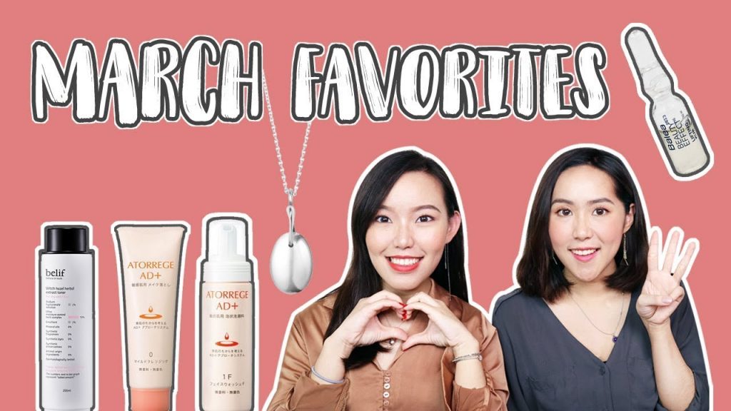 3月愛用品:妝前保濕神器/洗卸組合新歡/不暈眼線筆,March Favorites 2018 | Live an Insight