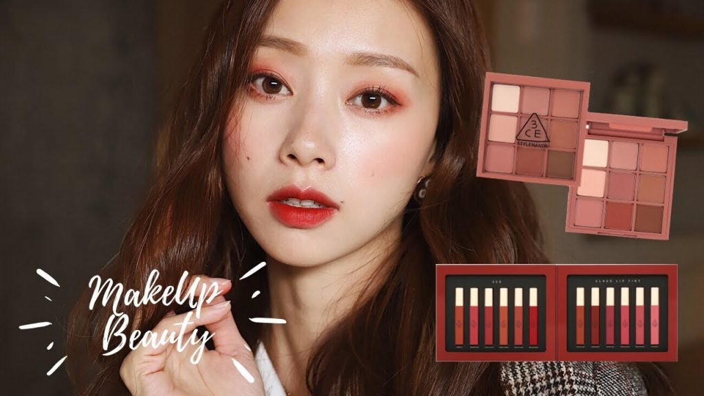 秋意濃🍁3CE全霧面眼彩盤 x 每一色都好搭的3CE 12色雲朵唇釉