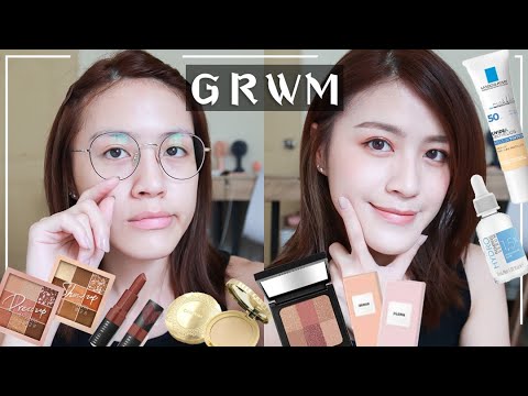 GRWM閒聊回台北:CATRICE保濕精華、1028新品眼盤、理膚寶水清爽防曬