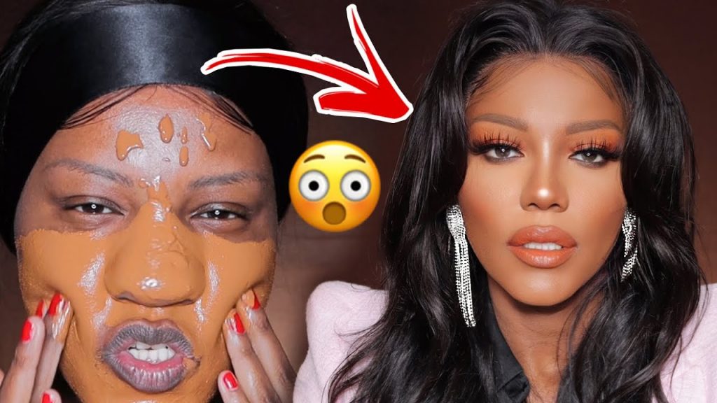 Makeup Transformation 🔥Cirugía Plástica 💉💉Junoda Wig #makeuptutorial