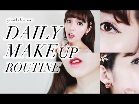 擁有好光澤的日常妝容EVERYDAY MAKEUP ROUTINE