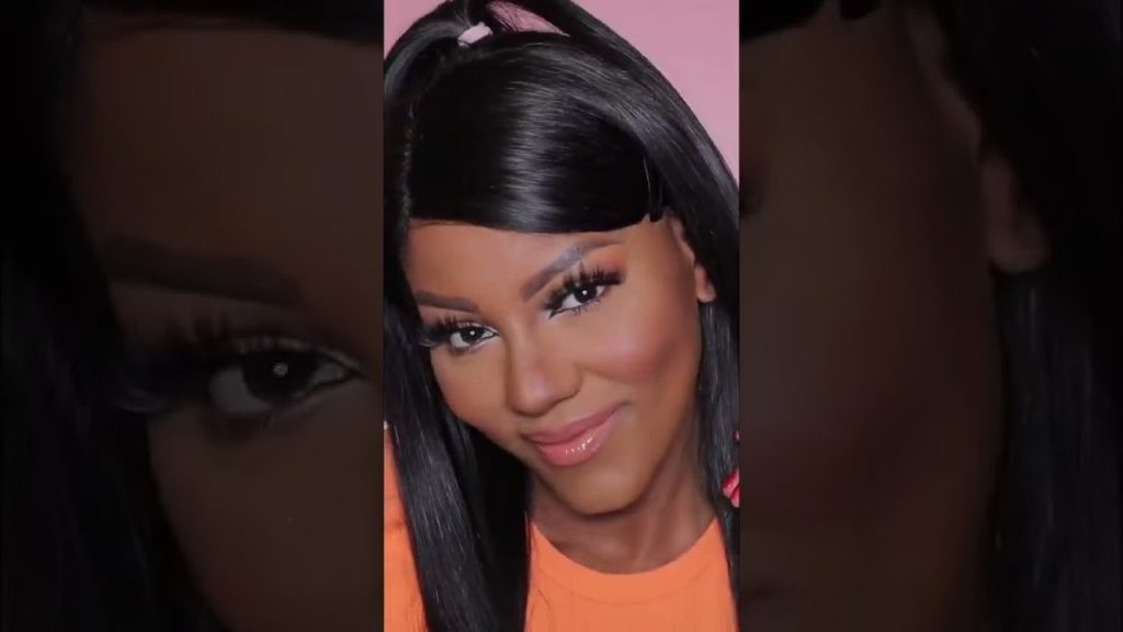 Makeup Transformation😳🔥 #makeuptutorial #lacewig #makeuptransformation