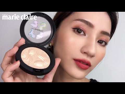 M A C 2021年年有魚普普風新年限量系列,有著立體金魚浮雕的打亮餅太精緻