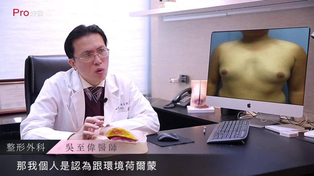引發男性女乳症與飲食用藥有關feat.吳至偉醫師|凡登整形外科