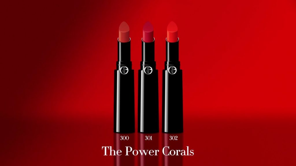 The Power Corals – LIP POWER by Giorgio Armani