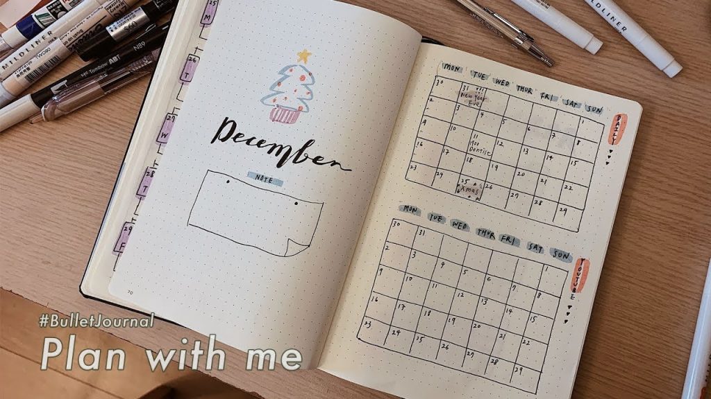 PLAN WITH JAS 跟我一起規劃2019的最後一個月!|#JasBulletJournal