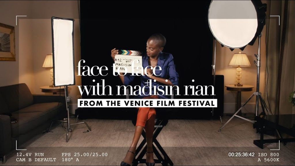 Face to face with Madisin Rian from the Venice Film Festival