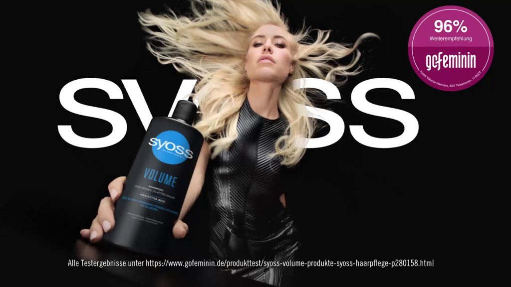 Kraftvolles Volumen mit syoss Volume Pflegeshampoo