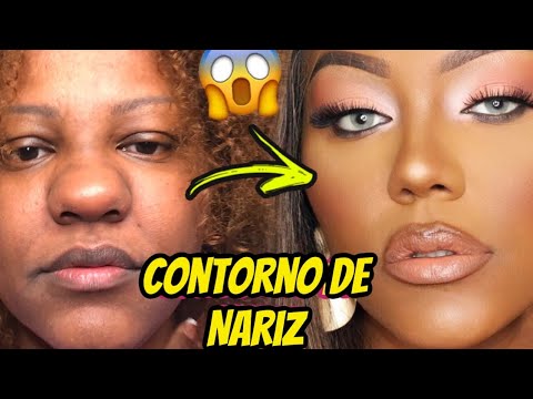 COMO CONTORNEAR LA NARIZ | 👃🏽NOSE CONTOUR 😨 | Cirurgia con Maquillaje 💉