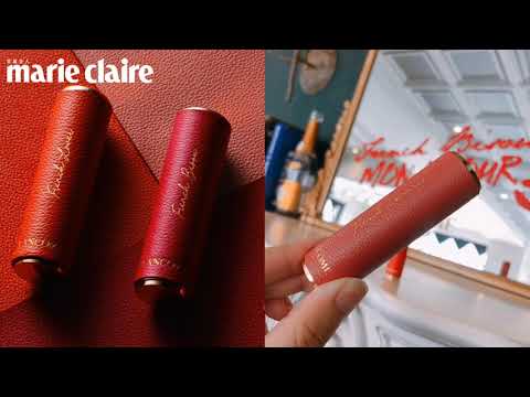 LANCOME 蘭蔻2020七夕情人節唇膏美出新高度!法國工匠縫製的皮革包裝x燙金情話,真的極度浪漫