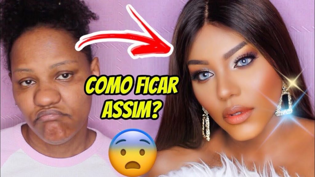 CIRURGIA PLÁSTICA😳💉 Como Afinar o nariz e o Rosto com Maquiagem