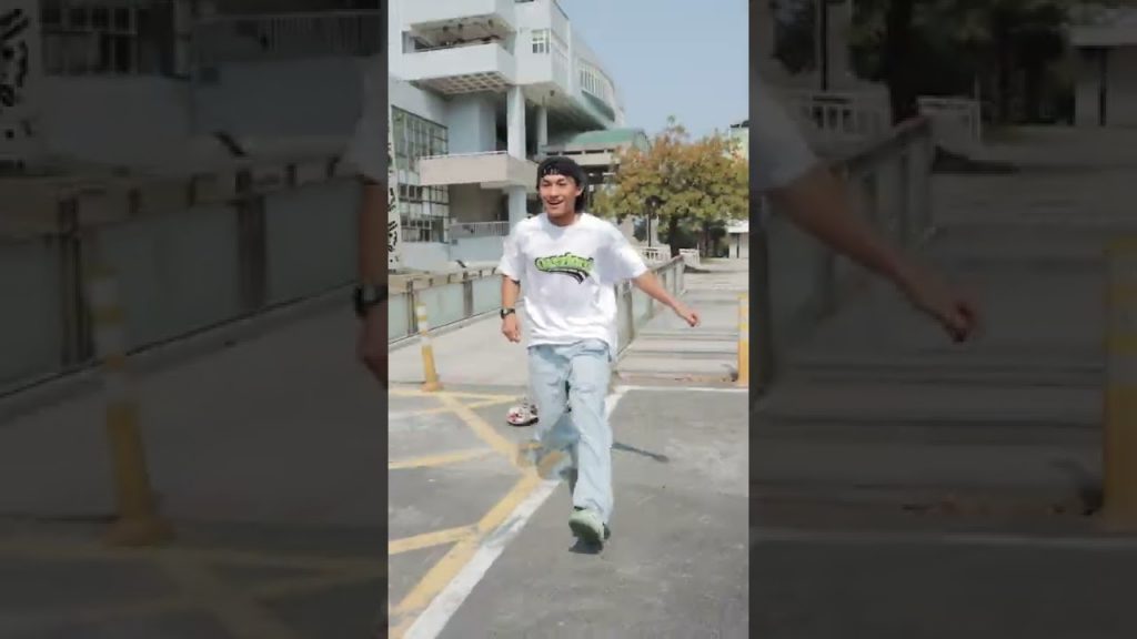 ONE DAY LIFE – 在超大的裝置藝術滑板上