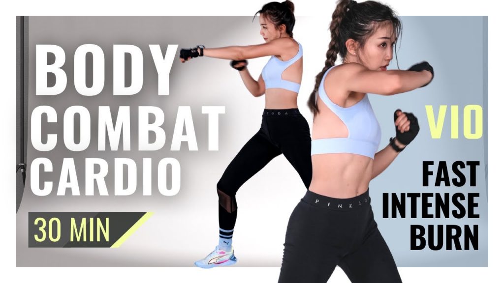 30 分鐘 FULL BODY Combat-Inspired Cardio HIIT Workout V10 (Music In Sync) // 跟著音樂全身暴汗有氧訓練
