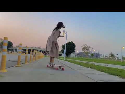 台中長板女孩走板長板舞(Nuarl耳機合作影片)