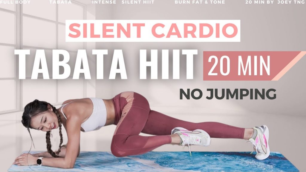 20 MIN SILENT TA HIIT Full Body Burn & Tone (Jumping / No Equipment) │ 20分鐘訓練無TABA有氧塑形