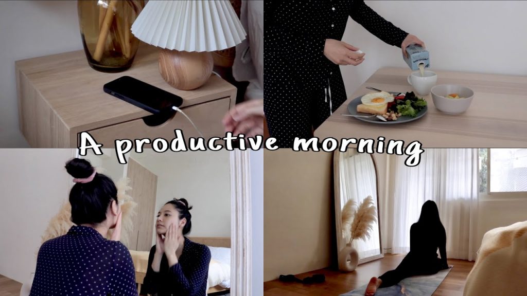 My productive morning routine |Jessica Lin