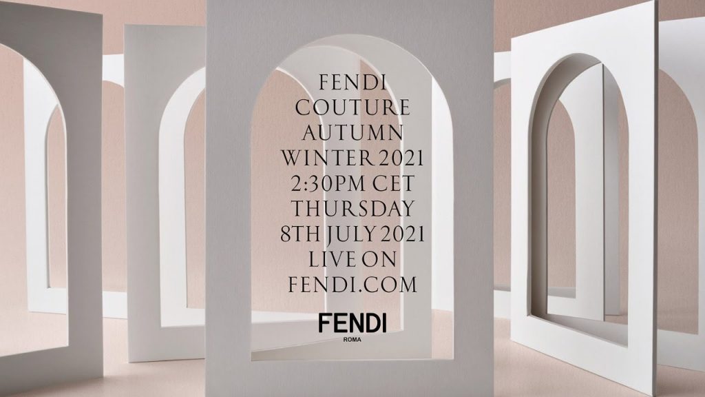 Fendi 2021 秋冬高級定制時裝