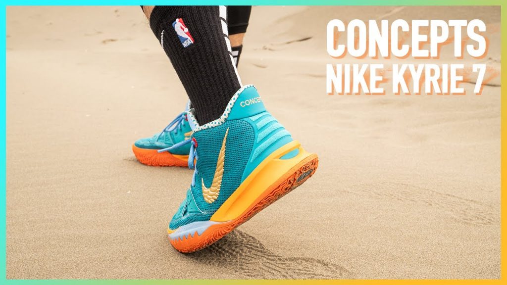 CONCEPTS x Nike Kyrie 7 實鞋介紹 / 帶你更認識古埃及文化色彩