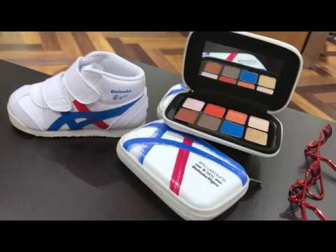 shu uemura 植村秀 x Onitsuka Tiger 鬼塚虎限量聯名彩妝,經典球鞋配色變成眼影盤絕對必收