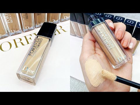 Dior全新超完美持久遮瑕乳精準遮瑕,眼下黑眼圈、泛紅、暗沈靠「倒三角亮眼法」秒提亮!