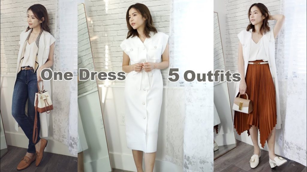 (直式) 連身洋裝 換個方式穿更實搭,上班/日常/約會穿 簡單好看|Celine C琳