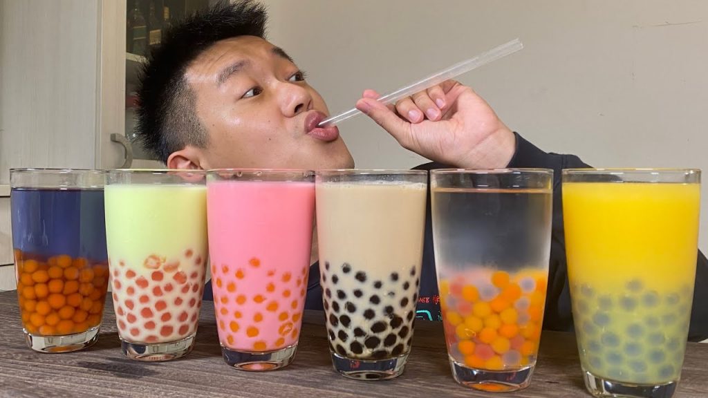 如何製作彩色台灣珍珠奶茶! How to Make Colorful Taiwanese Pearl Milk Tea!