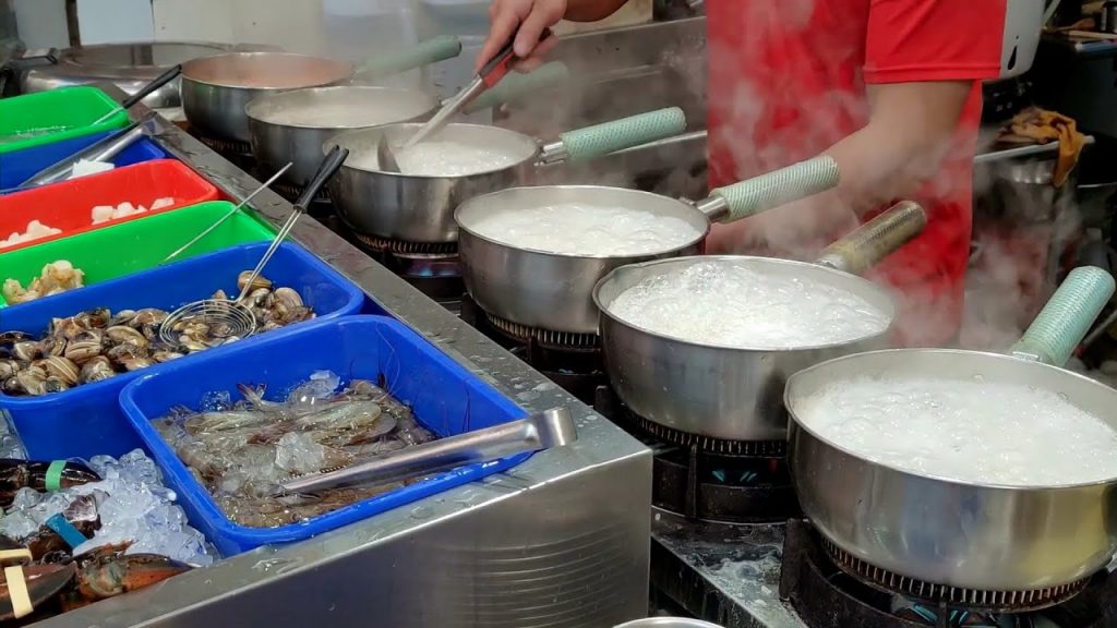 浮誇!波士頓龍蝦海鮮粥/Amazing Boston Lobster Porridge Cooking Skills-台灣街頭美食
