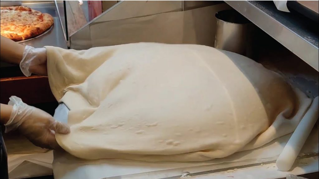 驚人的巨大比薩製作/Amazing Giant Pizza Making-台灣街頭美食