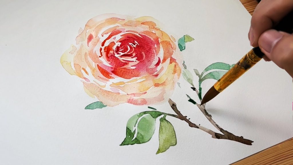 Watercolor Flower Painting