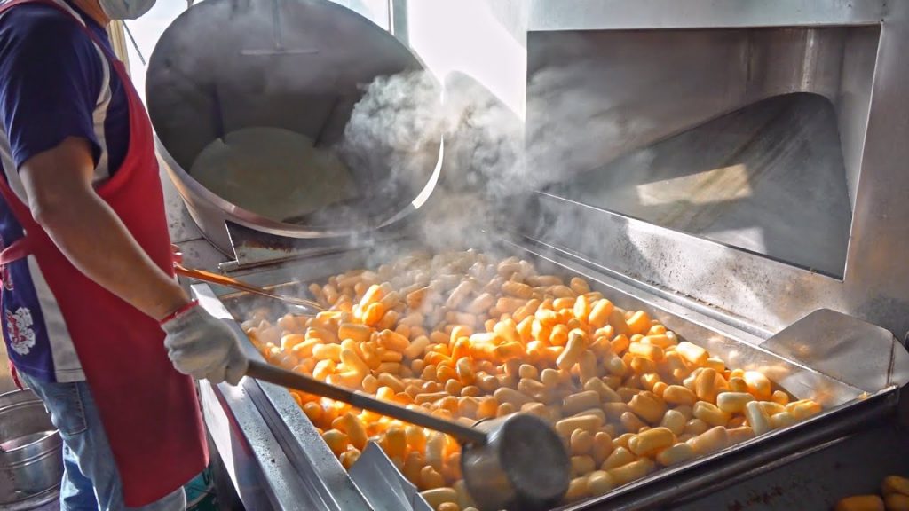 Taiwanese Rice Crispy – Taiwanese Traditional Food / 年節熱賣!古早味傳統麻粩完整製作過程 – 台灣傳統美食