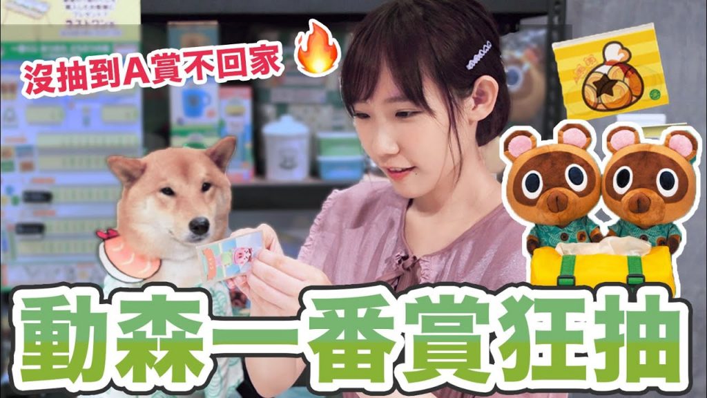 超可愛動森一番賞全品項收集!沒有抽到A賞就不回家! | 安啾(ゝ∀・) ♡