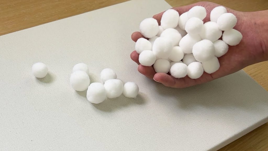 Painting a Tree / Easy Acrylic Painting Technique