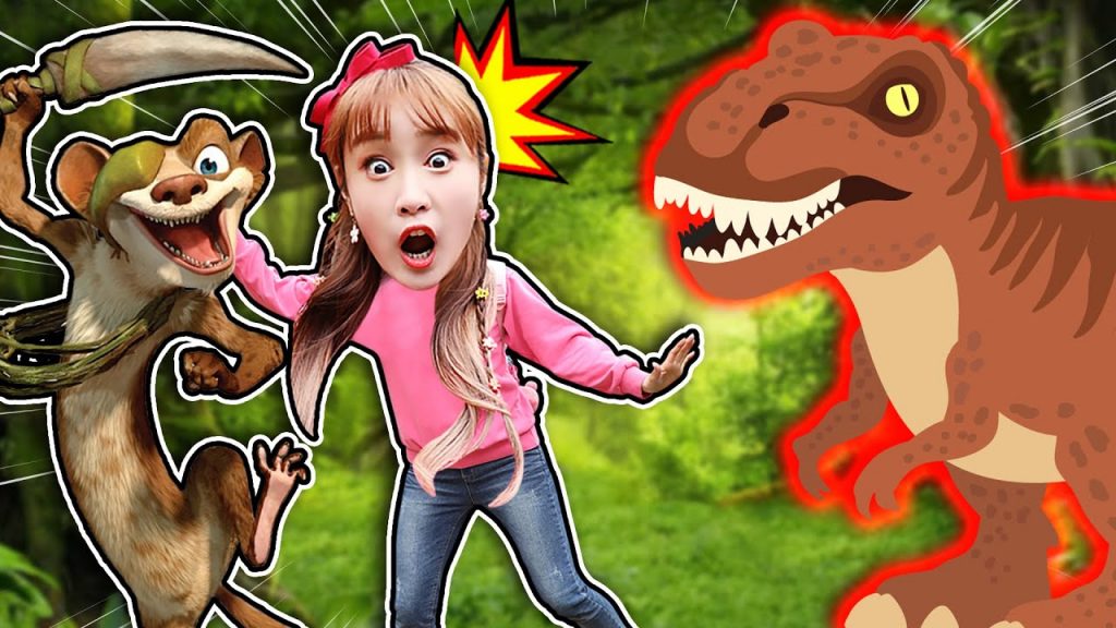 闖入恐龍世界的基尼,遇見博格!逃避恐龍戰開始了