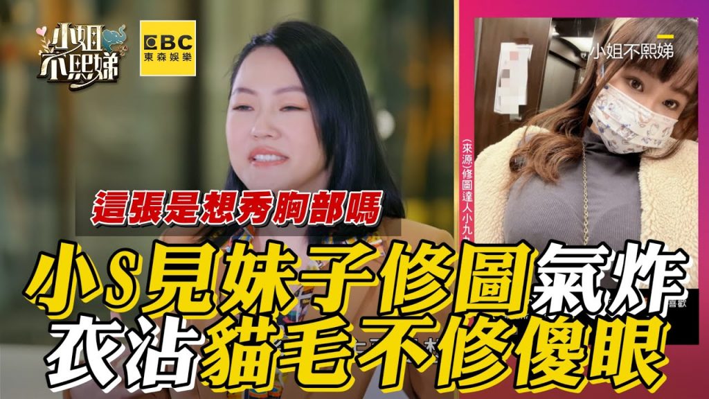 小S見網美修圖氣炸!衣沾貓毛不修原因想開扁 #小姐不熙娣 【精華】
