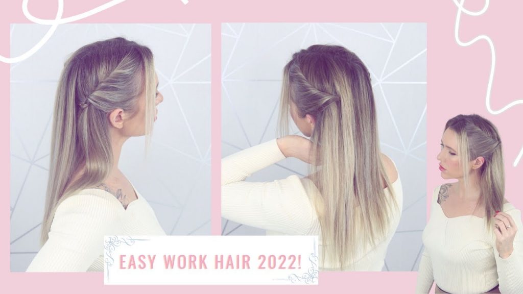 2022年輕鬆工作的頭髮!