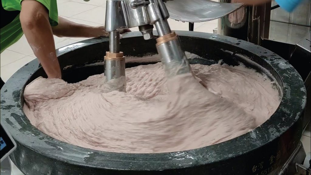 魚漿製作達人,台灣䱊鯕鱗市場魚漿王/Fish Paste Making Master-台灣街頭美食