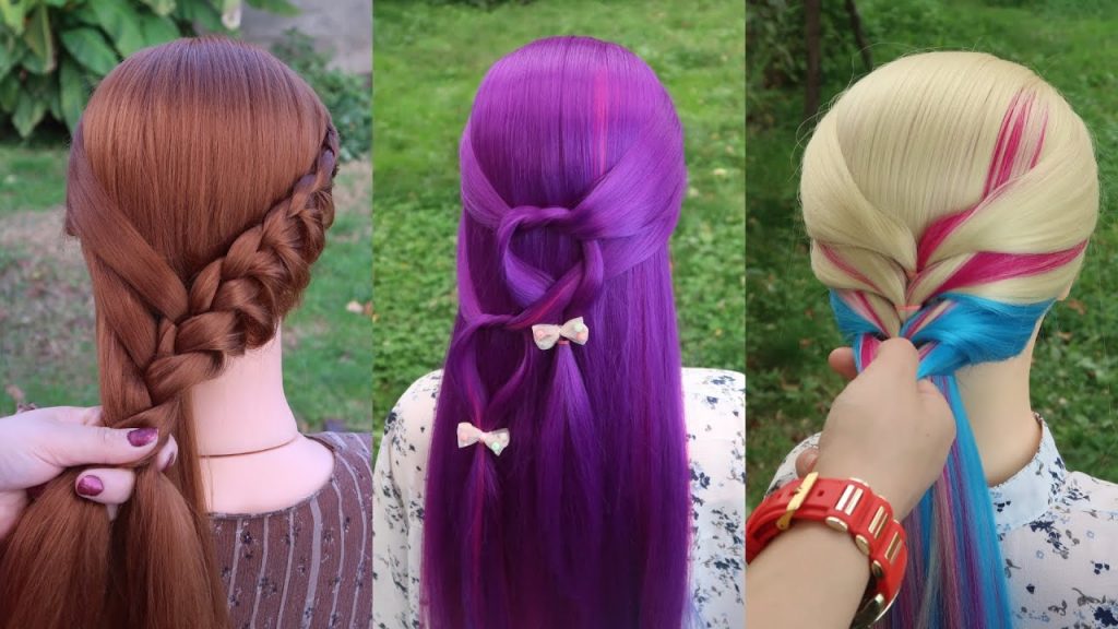 19 Christmas HEATLESS Hairstyles! New Year`s hair ideas | Cute Hairstyle Ideas for Girls