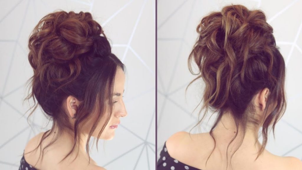 如何做終極凌亂髮髻!