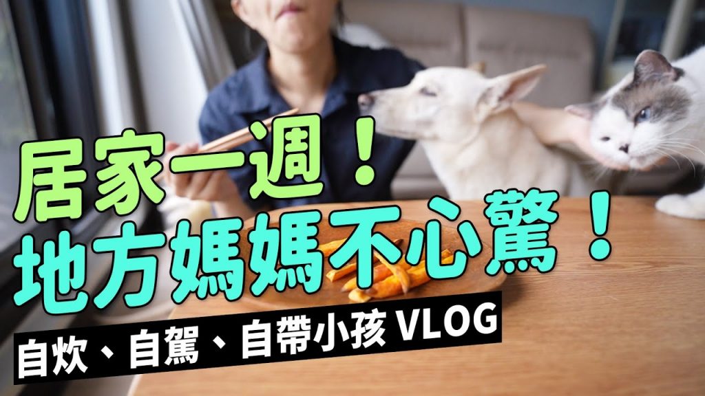 ✿沈✿居家一週!地方媽媽不心驚宅家自炊、自帶小孩、自駕VLOG