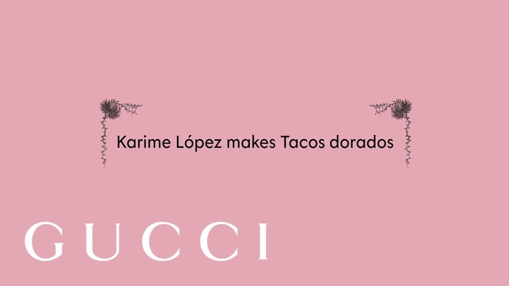 炸玉米餅與 Gucci Osteria 廚師 Karime López 一起烹飪