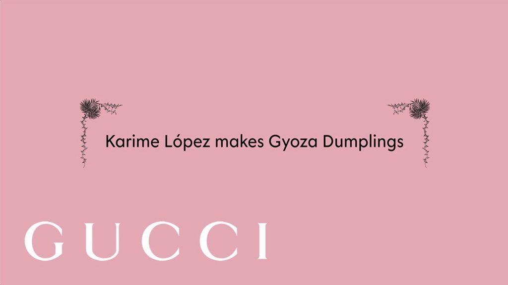 餃子 | 與 Gucci Osteria 廚師 Karime López 一起烹飪